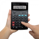 Calculator de birou MAUL MCT500, 12 digits, functie Check and Correct - negru