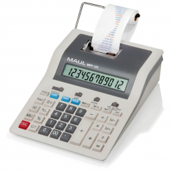 Calculator cu banda MAUL MPP32, 12 digits - gri