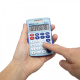 Calculator de birou MAUL MJ450, 8 digits - albastru deschis