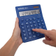 Calculator de birou MAUL MXL12, 12 digits - albastru deschis