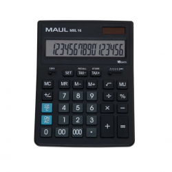 Calculator de birou MAUL MXL16, 16 digits - negru