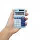 Calculator de buzunar MAUL M8, 8 digits - albastru deschis