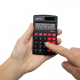 Calculator de buzunar MAUL M12, 12 digits - negru