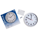 Ceas de perete, D-30 cm, cifre arabe, cadran alb, MAUL Step - rama plastic argintie