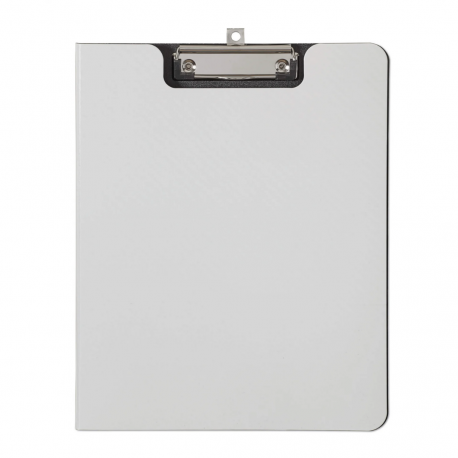 Clipboard dublu A4, plastifiat PP, MAUL Flexx - alb