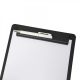Clipboard simplu A4, din plastic reciclat, ECO MAUL Go - negru