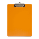 Clipboard simplu A4, plastifiat PP, MAUL Flexx - portocaliu
