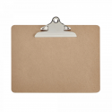 Clipboard simplu A4, landscape, din fibra lemnoasa, MAUL Classic - wood