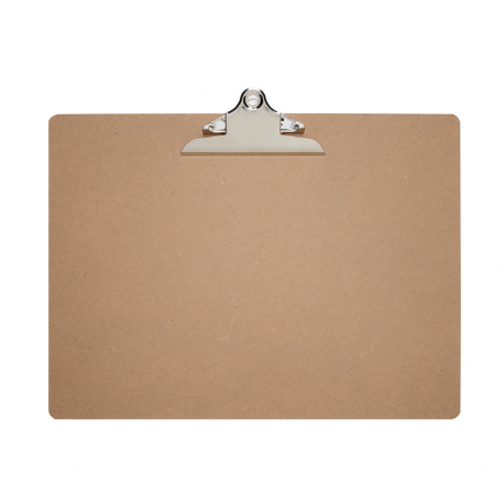 Clipboard simplu A3, landscape, fibra lemnoasa, MAUL Classic - wood