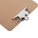 Clipboard simplu A5, din fibra lemnoasa, MAUL Classic - wood