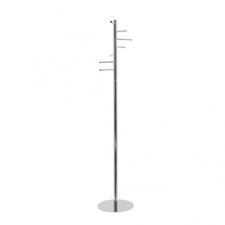 Cuier cu 7 agatatori, suport pentru umbrele, din metal, MAUL Calima - cromat