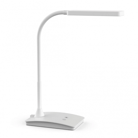Lampa de birou, cu LED, MAUL Pearly Colour Vario - alba