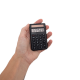 Calculator de buzunar MAUL ECO250, 8 digits, realizat din plastic reciclat, incarcare solara - negru
