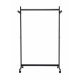 Suport pentru haine mobil, din metal, 115,5 x 172,5 x 50,8 cm, MAUL Samba - negru
