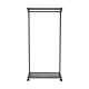 Suport pentru haine mobil, din metal, 166 x 78,5 x 46 cm, MAUL Bolero - negru