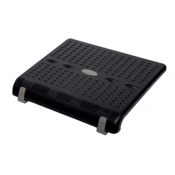 Suport pentru picioare, din plastic, ajustabil (x2), 45x35,3 cm, MAUL Standard Nubby - negru