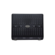 Suport pentru picioare, din plastic, ajustabil (x2), 45x35,3 cm, MAUL Standard Nubby - negru
