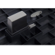 Suport pentru picioare, din plastic, ajustabil (x2), 45x35,3 cm, MAUL Standard Nubby - negru
