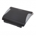 Suport pentru picioare, din plastic cauciucat, ajustabil (x4), 37x25 cm, MAUL Solid - negru