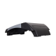 Suport pentru picioare, din plastic cauciucat, ajustabil (x4), 37x25 cm, MAUL Solid - negru