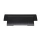 Suport pentru picioare, din plastic cauciucat, ajustabil (x4), 37x25 cm, MAUL Solid - negru