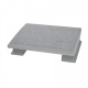 Suport pentru picioare, cu covoras, ergonomic, ajustabil (x5), 45x39 cm, MAUL Pro - gri