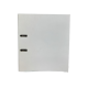Biblioraft A4, plastifiat PP/paper, margine metalica, 50 mm, Optima Basic - alb