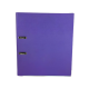 Biblioraft A4, plastifiat PP/paper, margine metalica, 50 mm, Optima Basic - violet