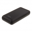 Baterie externa GRIXX Optimum - 20000mAh, cu port USB-C - neagra