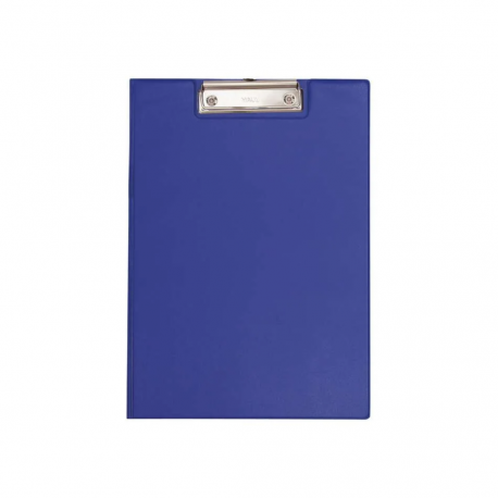 Clipboard dublu A4, plastifiat PP, MAUL Poly - albastru