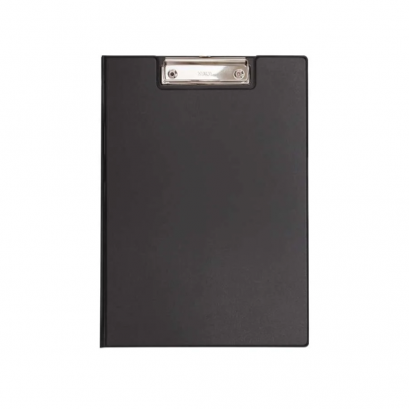 Clipboard dublu A4, plastifiat PP, MAUL Poly - negru