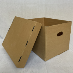Container arhivare pentru 4 bibliorafturi, 345x245x302 mm