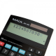 Calculator de birou MAUL MTL800, 12 digits, afisaj display cu 2 randuri - negru