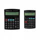 Calculator de birou MAUL MTL800, 12 digits, afisaj display cu 2 randuri - negru
