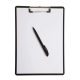 Clipboard simplu A4, plastifiat PP, MAUL Flexx - negru