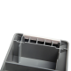 Suport pentru picioare, ergonomic, ajustabil (x5), 45x39 cm, MAUL Pro - gri