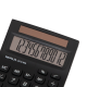 Calculator de birou MAUL ECO650, 12 digits, realizat din plastic reciclat, incarcare solara - negru