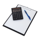 Calculator de birou MAUL ECO650, 12 digits, realizat din plastic reciclat, incarcare solara - negru