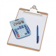 Calculator de birou MAUL MJ550, 8 digits - albastru deschis