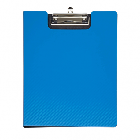 Clipboard dublu A4, plastifiat PP, MAUL Flexx - albastru