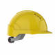 Casca de protectie rezistenta din ABS, ventilata, EN 397, ajustare in 3 puncte, JSP-EVOLite- galbena