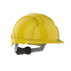 Casca de protectie rezistenta din ABS, ventilata, EN 397, ajustare in 3 puncte, JSP-EVOLite- galbena