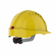 Casca de protectie rezistenta, HDPE, ventilata, EN 397, ajustare in 3 puncte, JSP-EVO3 - galbena