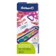 ACUARELE K12, DETASABILE, 12 CULORI+ALB DE ZINC, CULOARE MOV