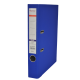 Biblioraft A4, plastifiat PP/paper, margine metalica, 50 mm, Optima Classic - albastru