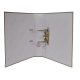 Biblioraft A4, plastifiat PP/paper, margine metalica, 50 mm, Optima Classic - gri