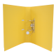 Biblioraft A4, plastifiat PP/PP, margine metalica, 50 mm, Optima Premium - galben