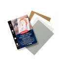 Bloc de desen Derwent Professional, A5, 20 coli, 120g, pentru schite si desen, 4 culori deschise