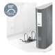 Biblioraft LEITZ 180 Active WOW, polyfoam, partial reciclat, A4, 82 mm, rosu