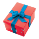 Cutie depozitare LEITZ WOW Click&Store, carton laminat, pliabila, cu capac, 22x16x28 cm, rosu
